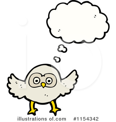 Royalty-Free (RF) Owl Clipart Illustration by lineartestpilot - Stock Sample #1154342