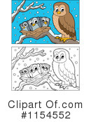 Owl Clipart #1154552 by visekart