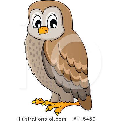 Owls Clipart #1154591 by visekart