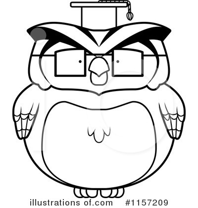 Royalty-Free (RF) Owl Clipart Illustration by Cory Thoman - Stock Sample #1157209