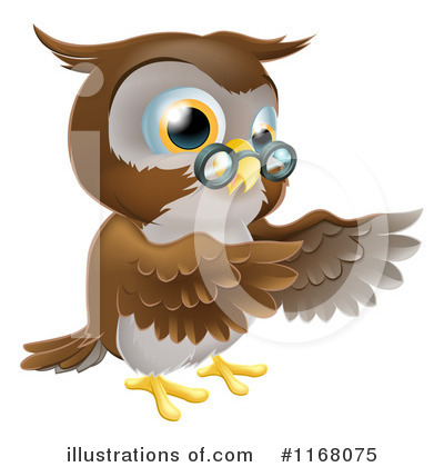 Royalty-Free (RF) Owl Clipart Illustration by AtStockIllustration - Stock Sample #1168075