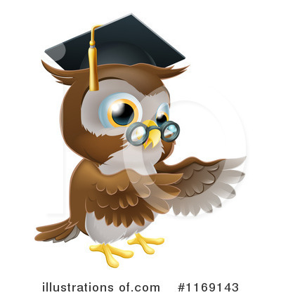 Royalty-Free (RF) Owl Clipart Illustration by AtStockIllustration - Stock Sample #1169143