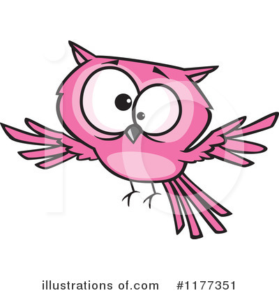 Royalty-Free (RF) Owl Clipart Illustration by toonaday - Stock Sample #1177351