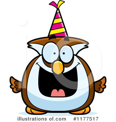 Royalty-Free (RF) Owl Clipart Illustration by Cory Thoman - Stock Sample #1177517