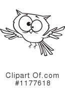 Owl Clipart #1177618 by toonaday
