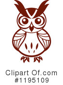 Owl Clipart #1195109 by Vector Tradition SM