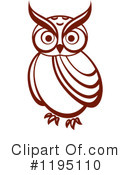 Owl Clipart #1195110 by Vector Tradition SM