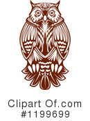 Owl Clipart #1199699 by Vector Tradition SM