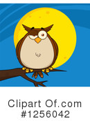 Owl Clipart #1256042 by Hit Toon