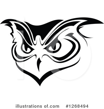 Royalty-Free (RF) Owl Clipart Illustration by Vector Tradition SM - Stock Sample #1268494