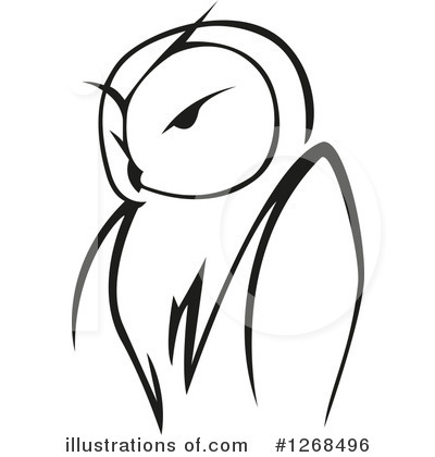 Royalty-Free (RF) Owl Clipart Illustration by Vector Tradition SM - Stock Sample #1268496