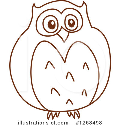 Royalty-Free (RF) Owl Clipart Illustration by Vector Tradition SM - Stock Sample #1268498