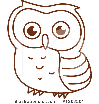 Royalty-Free (RF) Owl Clipart Illustration by Vector Tradition SM - Stock Sample #1268501
