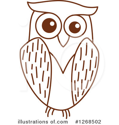 Royalty-Free (RF) Owl Clipart Illustration by Vector Tradition SM - Stock Sample #1268502