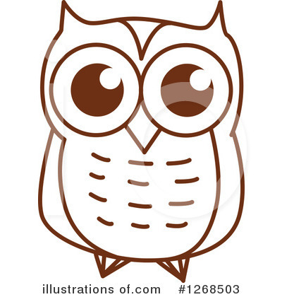 Royalty-Free (RF) Owl Clipart Illustration by Vector Tradition SM - Stock Sample #1268503