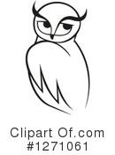 Owl Clipart #1271061 by Vector Tradition SM
