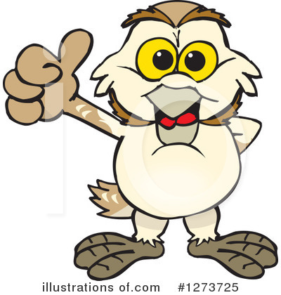 Royalty-Free (RF) Owl Clipart Illustration by Dennis Holmes Designs - Stock Sample #1273725