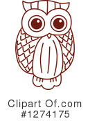 Owl Clipart #1274175 by Vector Tradition SM
