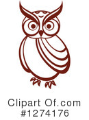 Owl Clipart #1274176 by Vector Tradition SM