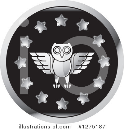 Royalty-Free (RF) Owl Clipart Illustration by Lal Perera - Stock Sample #1275187