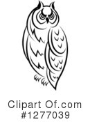 Owl Clipart #1277039 by Vector Tradition SM