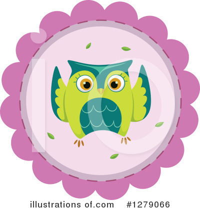 Royalty-Free (RF) Owl Clipart Illustration by BNP Design Studio - Stock Sample #1279066