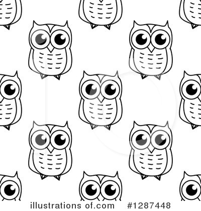 Royalty-Free (RF) Owl Clipart Illustration by Vector Tradition SM - Stock Sample #1287448