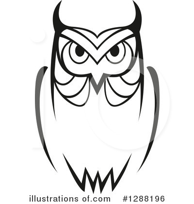 Royalty-Free (RF) Owl Clipart Illustration by Vector Tradition SM - Stock Sample #1288196