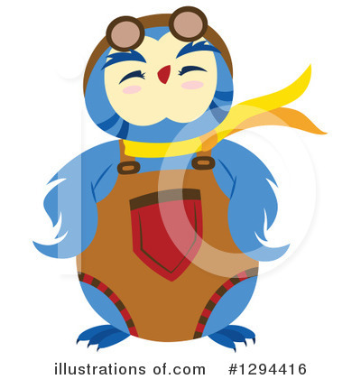 Royalty-Free (RF) Owl Clipart Illustration by Cherie Reve - Stock Sample #1294416