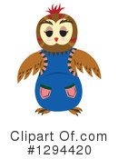 Owl Clipart #1294420 by Cherie Reve