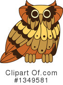 Owl Clipart #1349581 by Vector Tradition SM