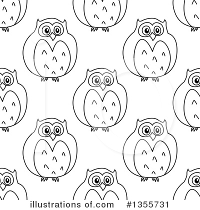 Royalty-Free (RF) Owl Clipart Illustration by Vector Tradition SM - Stock Sample #1355731