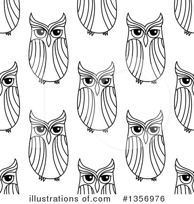 Royalty-Free (RF) Owl Clipart Illustration by Vector Tradition SM - Stock Sample #1356976
