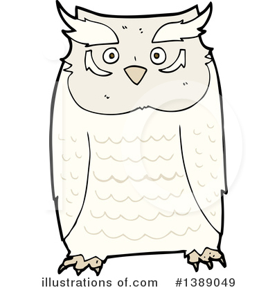 Owl Clipart #1389049 by lineartestpilot
