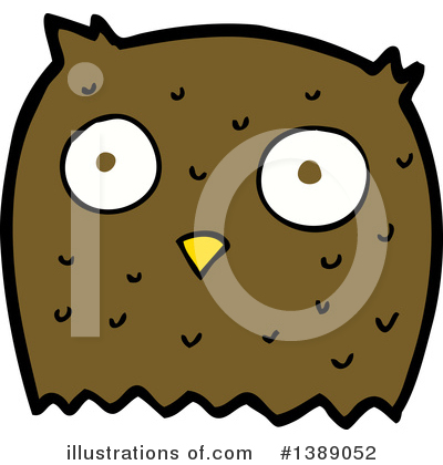 Royalty-Free (RF) Owl Clipart Illustration by lineartestpilot - Stock Sample #1389052
