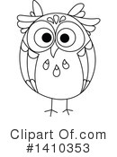 Owl Clipart #1410353 by Vector Tradition SM