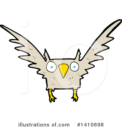 Royalty-Free (RF) Owl Clipart Illustration by lineartestpilot - Stock Sample #1410698