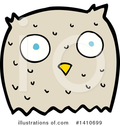 Royalty-Free (RF) Owl Clipart Illustration by lineartestpilot - Stock Sample #1410699