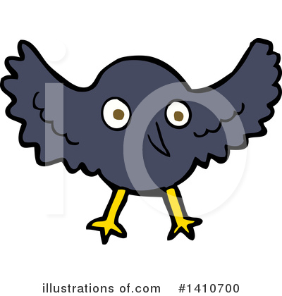 Royalty-Free (RF) Owl Clipart Illustration by lineartestpilot - Stock Sample #1410700
