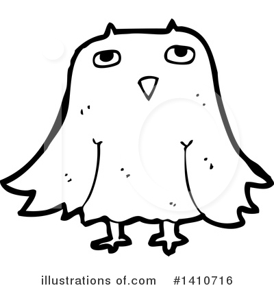 Royalty-Free (RF) Owl Clipart Illustration by lineartestpilot - Stock Sample #1410716