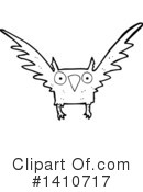 Owl Clipart #1410717 by lineartestpilot