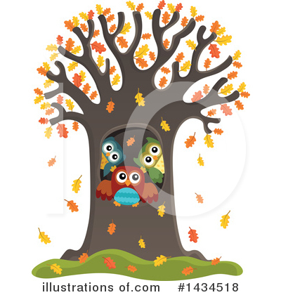 Owls Clipart #1434518 by visekart