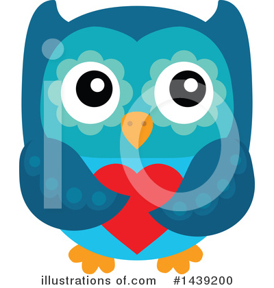 Royalty-Free (RF) Owl Clipart Illustration by visekart - Stock Sample #1439200