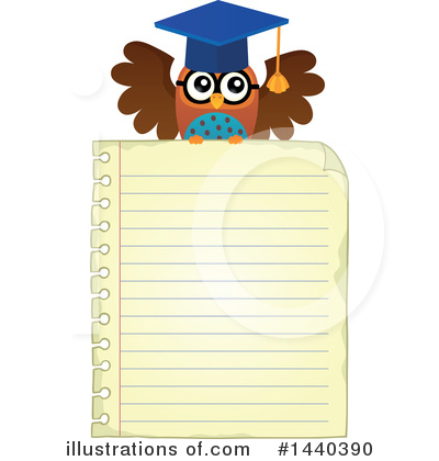 Royalty-Free (RF) Owl Clipart Illustration by visekart - Stock Sample #1440390