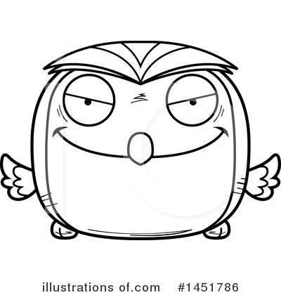 Royalty-Free (RF) Owl Clipart Illustration by Cory Thoman - Stock Sample #1451786
