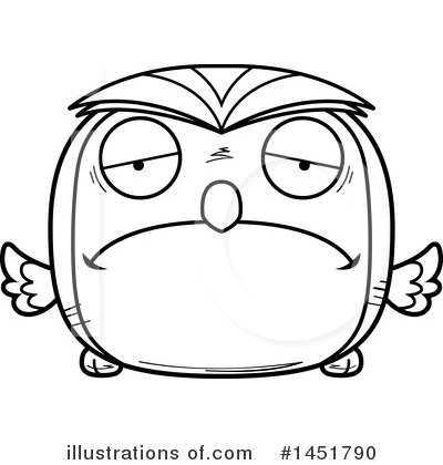 Royalty-Free (RF) Owl Clipart Illustration by Cory Thoman - Stock Sample #1451790