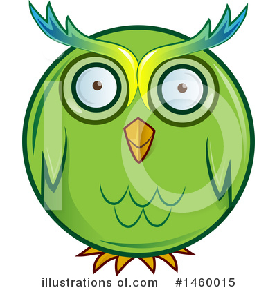 Owl Clipart #1460015 by Domenico Condello
