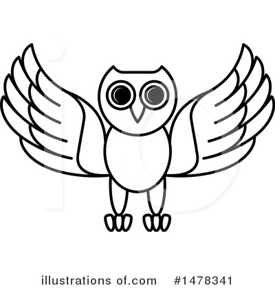Royalty-Free (RF) Owl Clipart Illustration by Lal Perera - Stock Sample #1478341