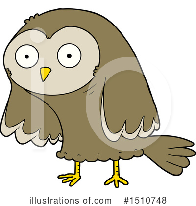 Royalty-Free (RF) Owl Clipart Illustration by lineartestpilot - Stock Sample #1510748