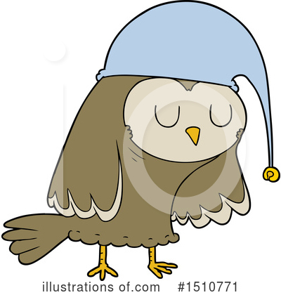 Royalty-Free (RF) Owl Clipart Illustration by lineartestpilot - Stock Sample #1510771